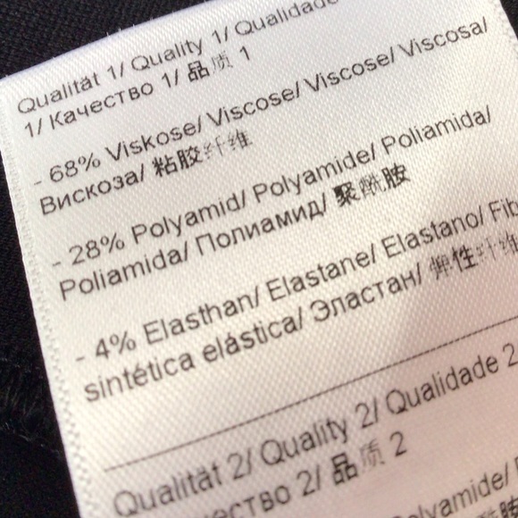 Escada black top, Size Small, pristine - Picture 6 of 6